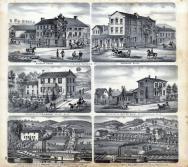 American House, William Sherwood, H. Dunsmoor, Capt. Wm. Davis, O. Brokaw, Wm. V. Mellor, Morgan County 1875